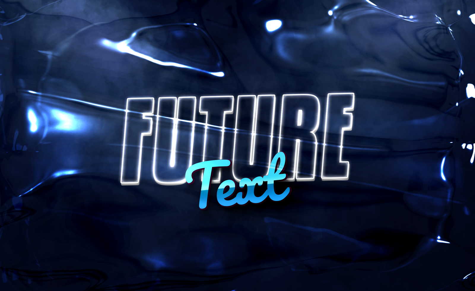 Future Text Effect psd