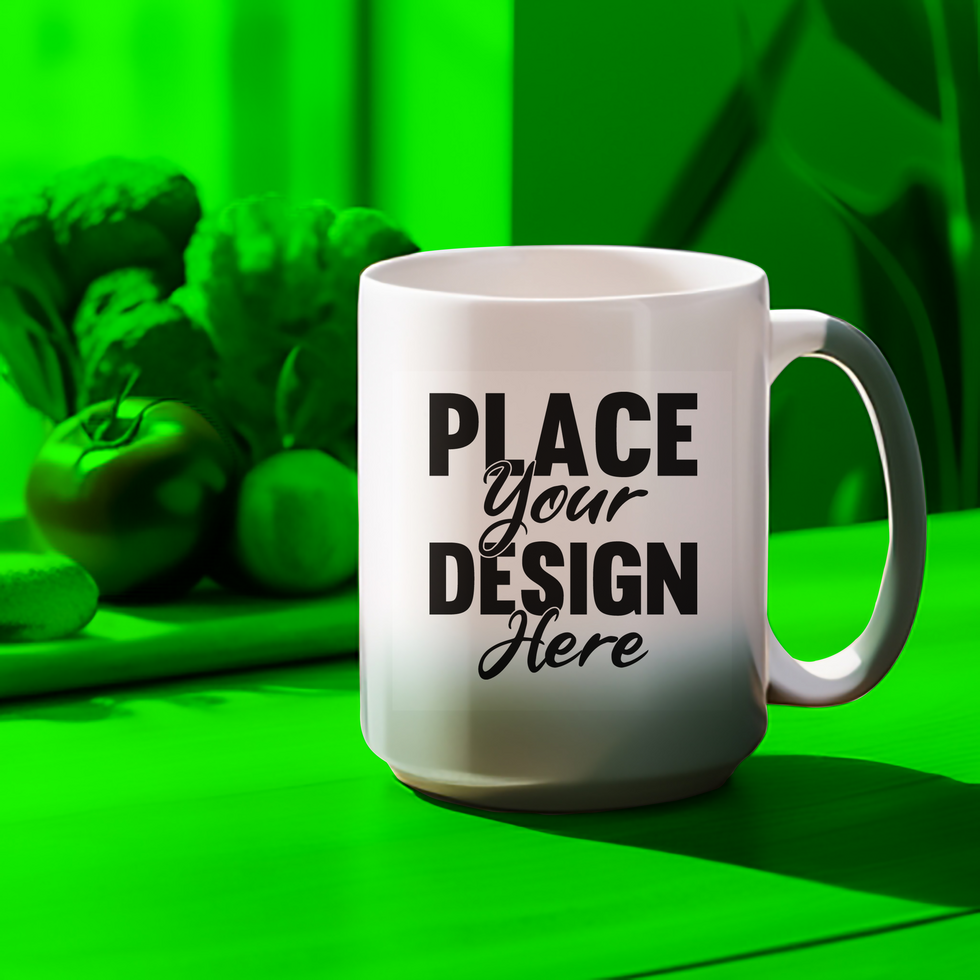 Coffee mug mockup psd