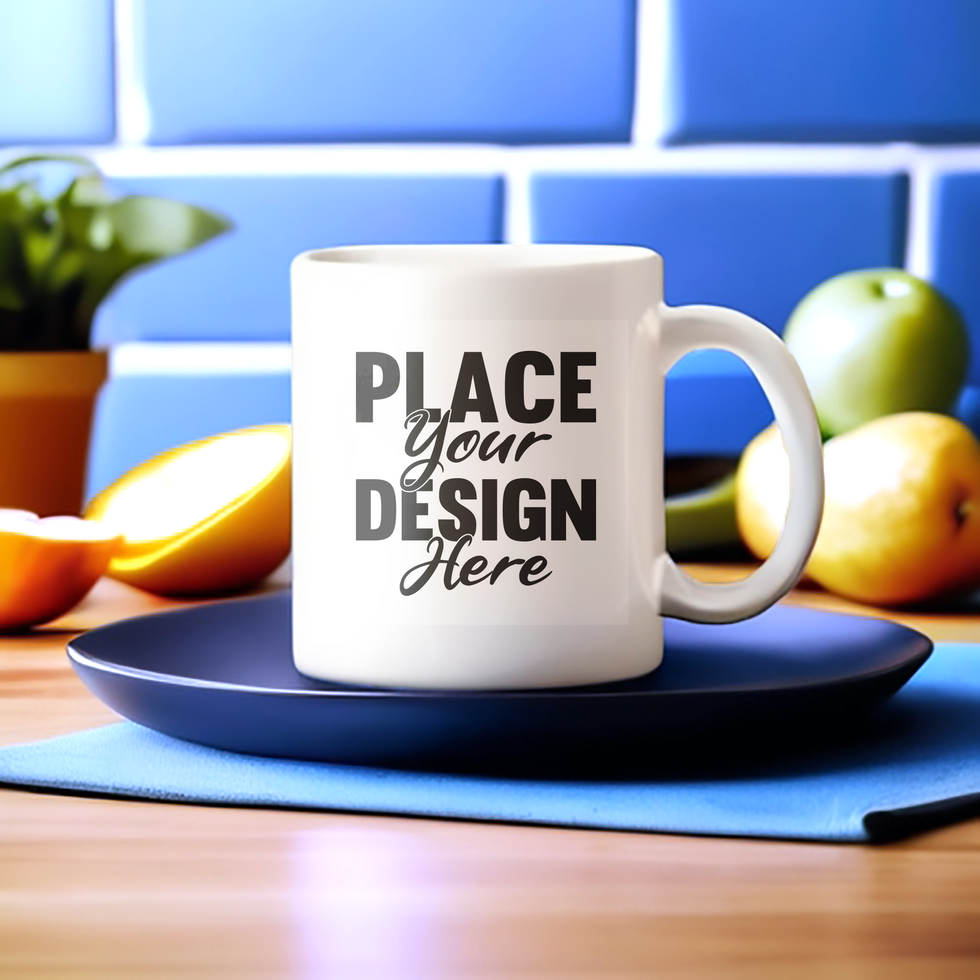 Coffee mug mockup psd