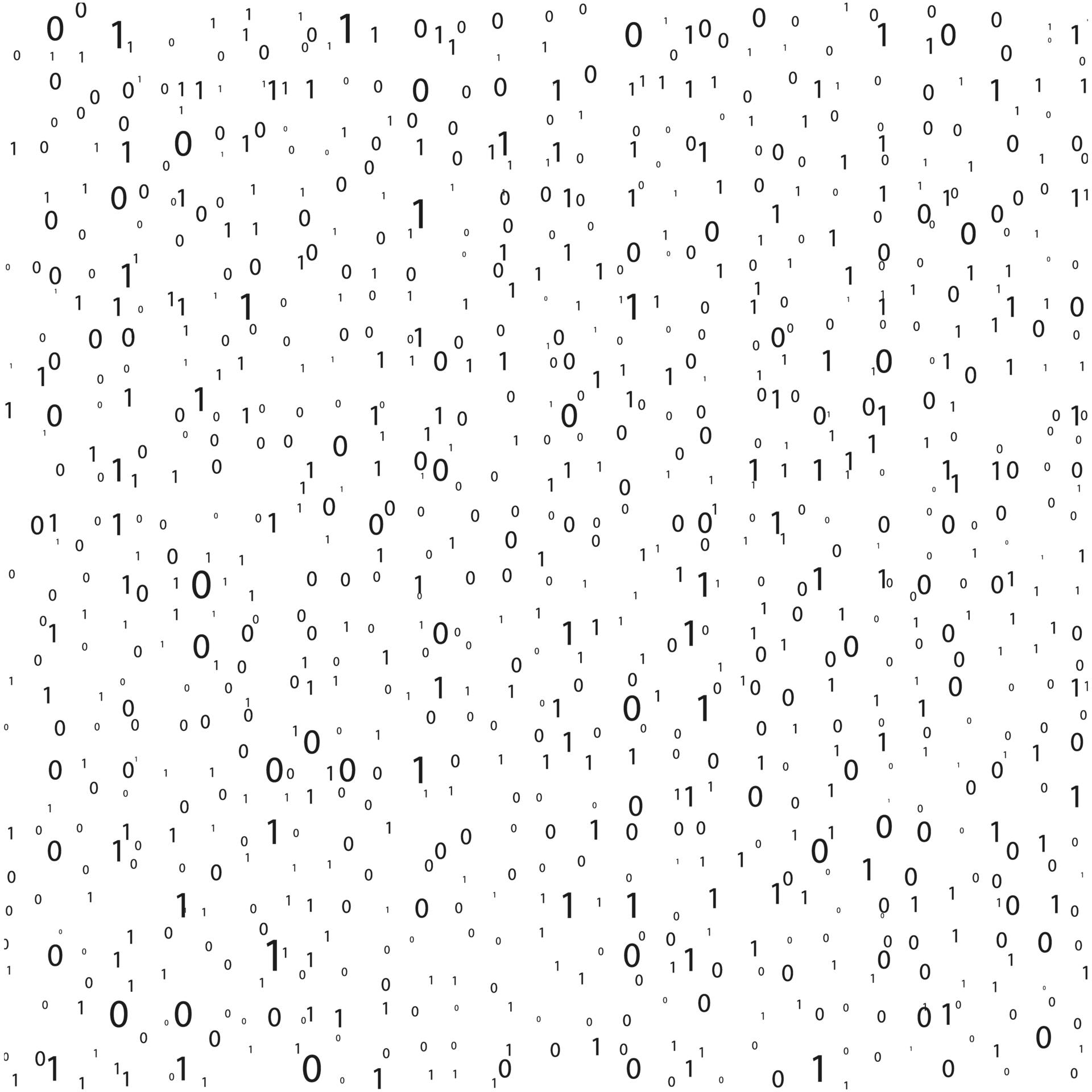 Stream binary code. Binary code matrix. Background on screen from ...