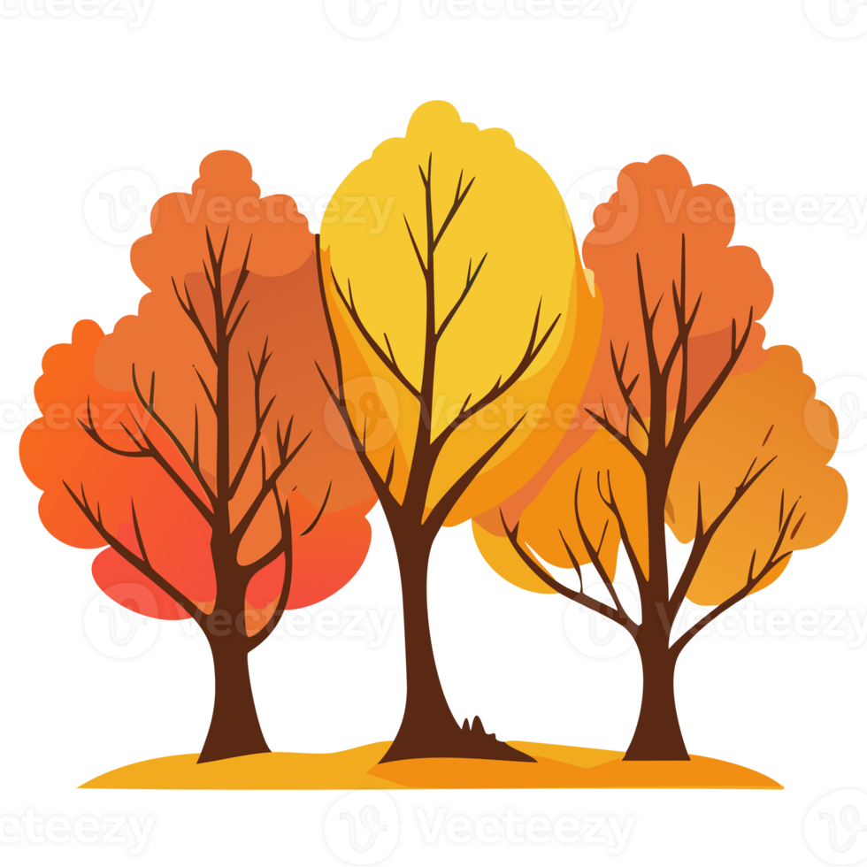 Trees colors forest icon png