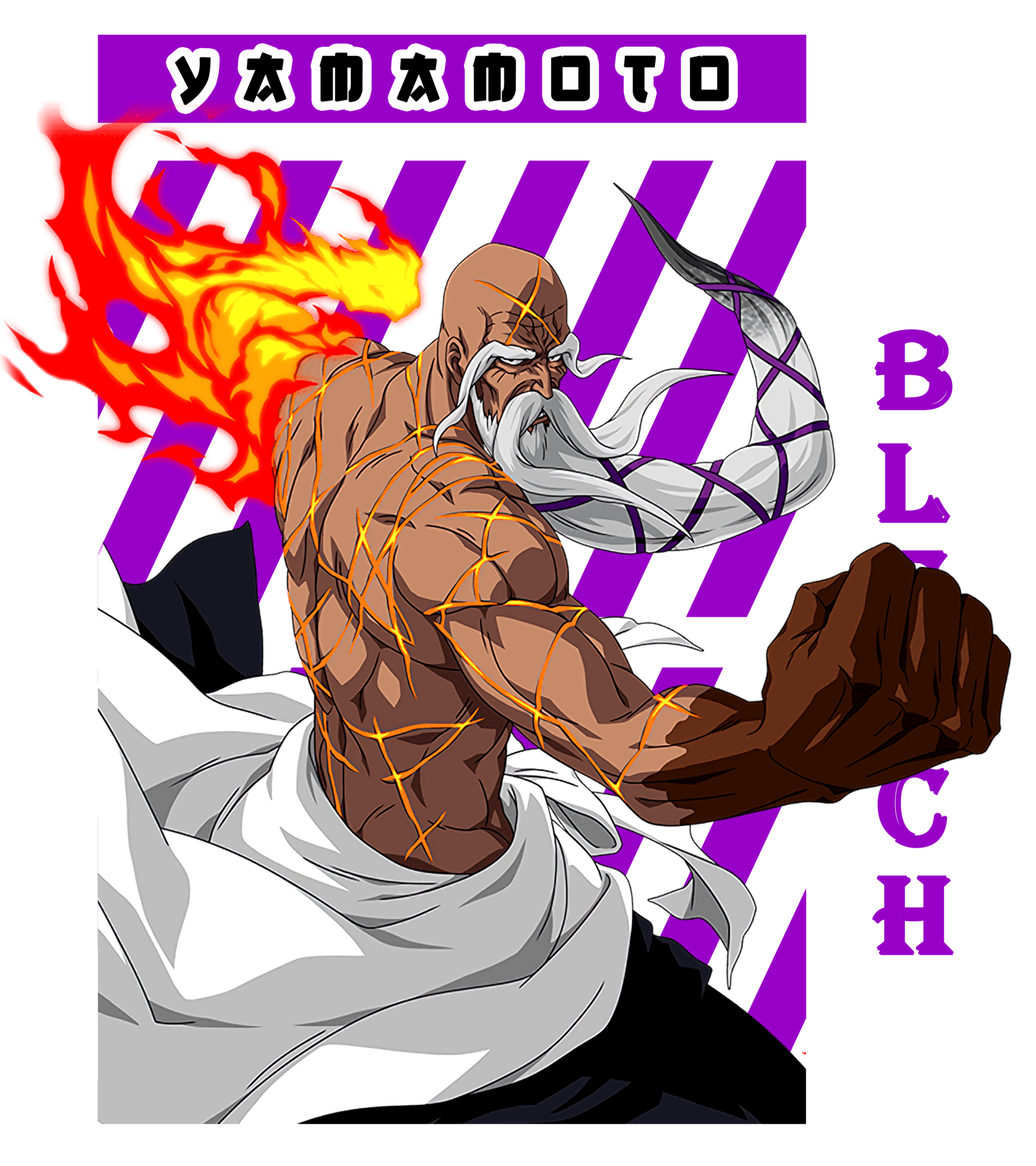 Yamamoto - Bleach 48220297 PNG