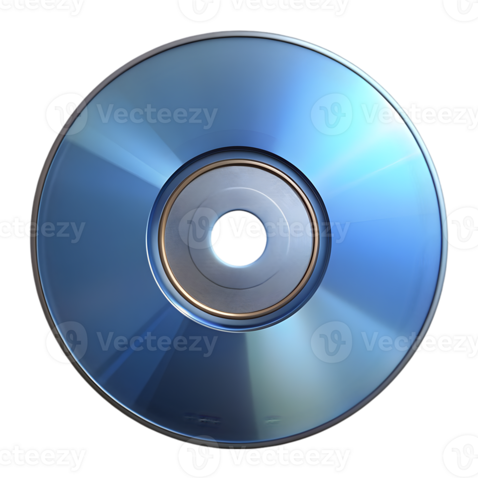 3D Render of a CD png