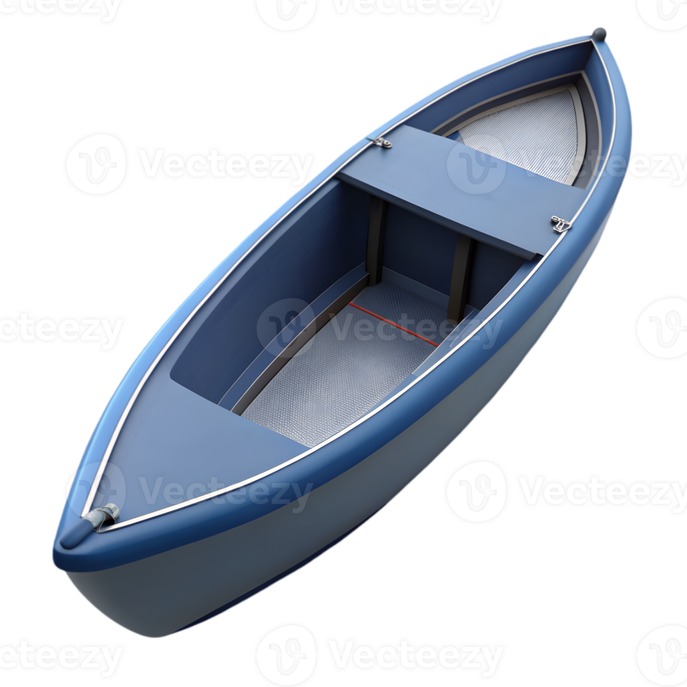 3D Render of a Boat png