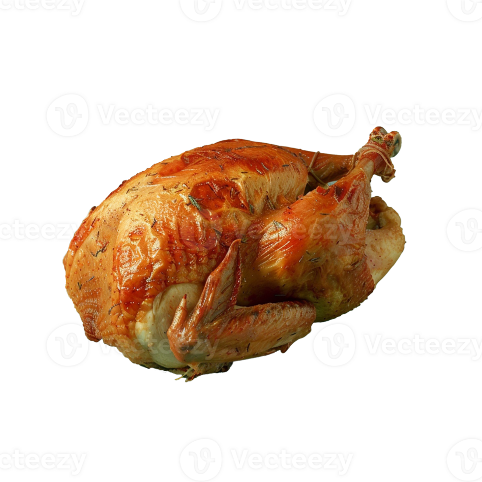 Chicken roast isolated on transparent background png