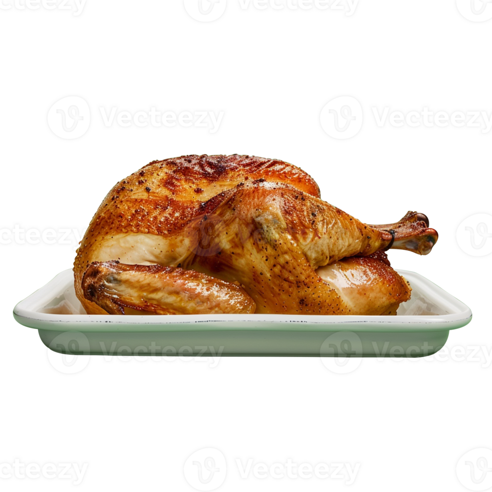 Chicken roast isolated on transparent background png