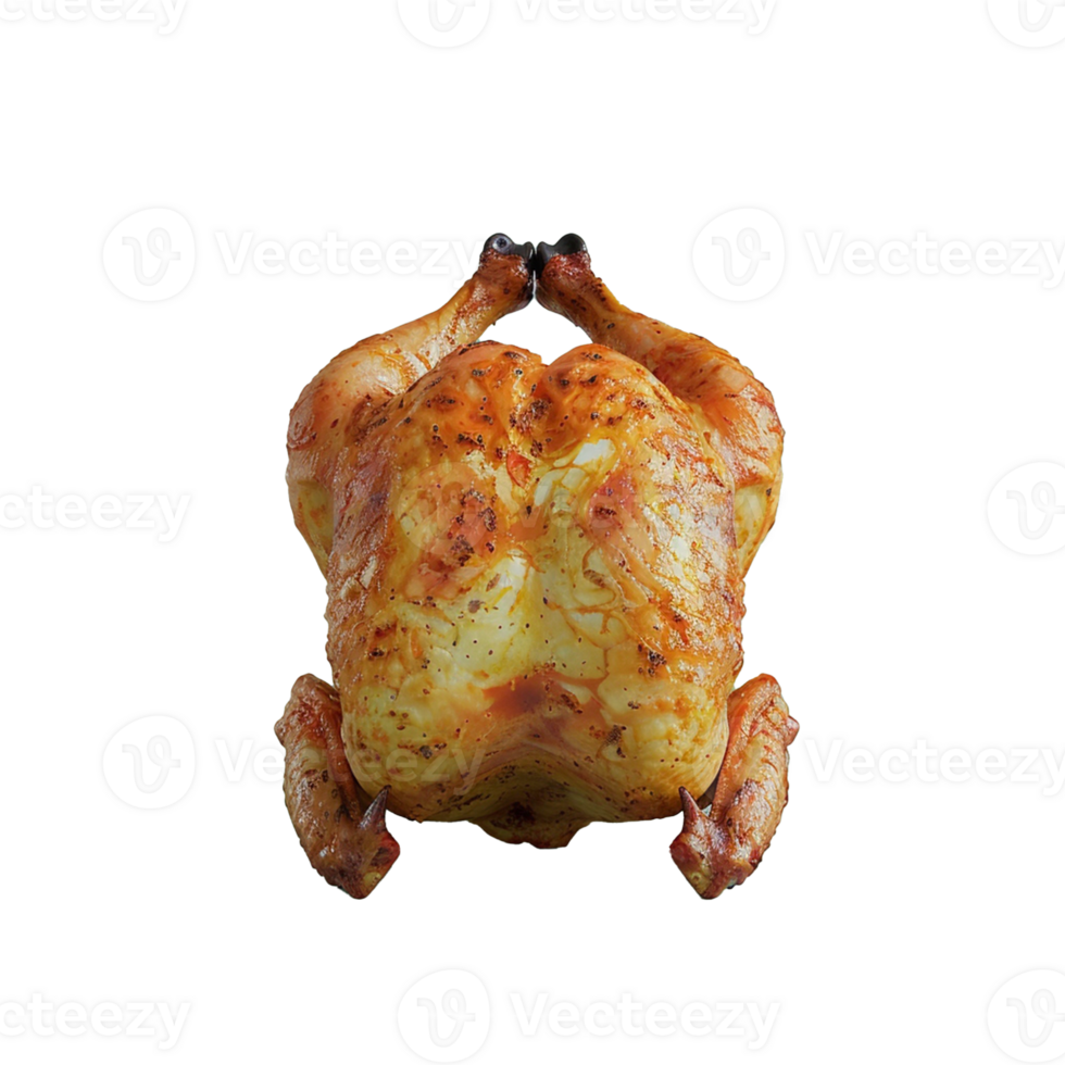 Chicken roast isolated on transparent background png