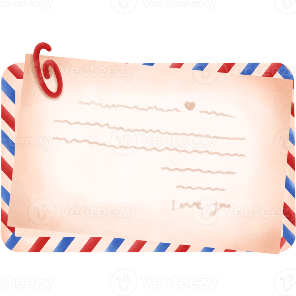 Valentine's Day Letter png