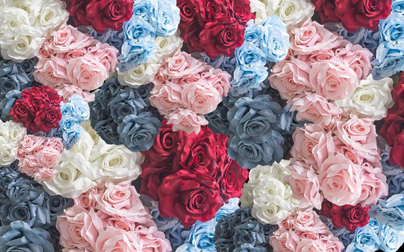 Rose flower pattern on the background. Great for adding floral, beauty and valentine's day designs. photo