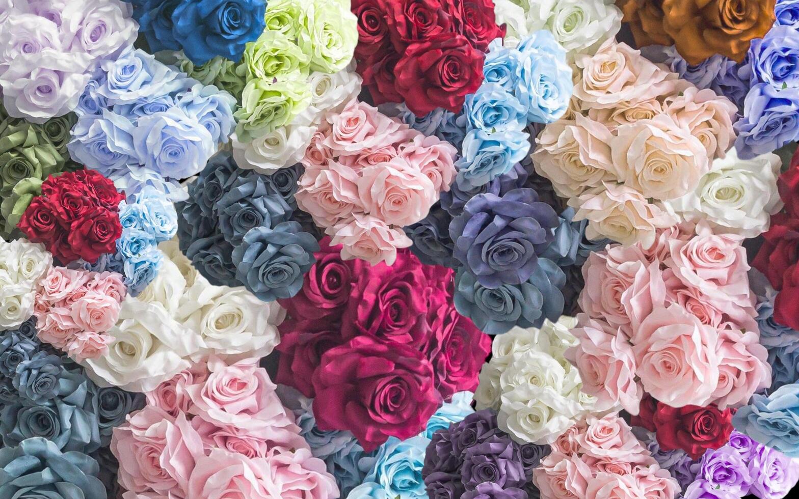 Rose flower pattern on the background. Great for adding floral, beauty and valentine's day designs. photo