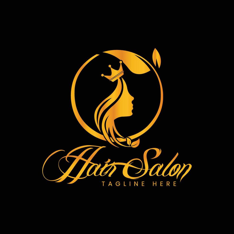 Beauty salon logo vector