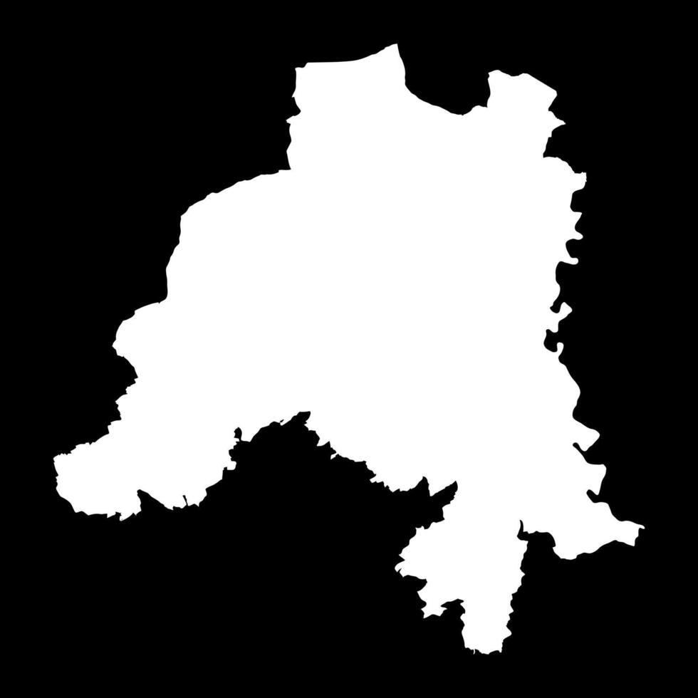 Clervaux canton map, administrative division of Luxembourg. illustration. vector