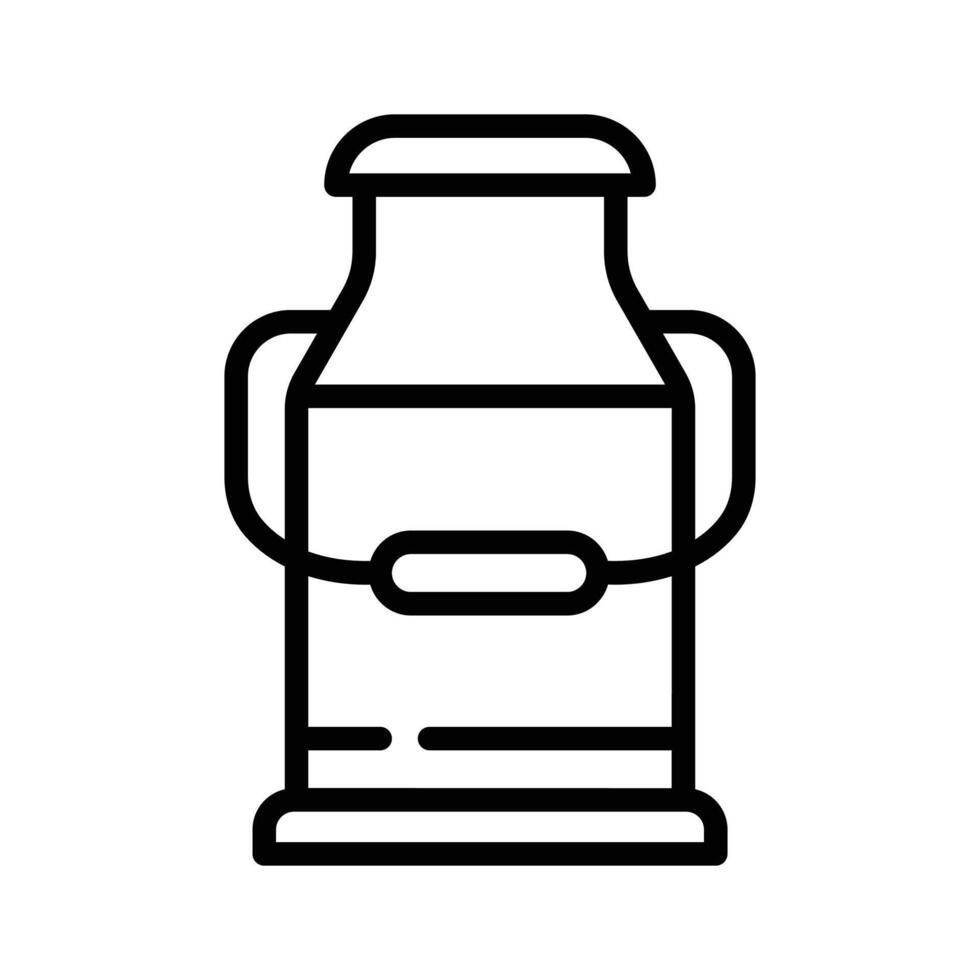 Get your hands on this premium icon of milk can, ready to use vector