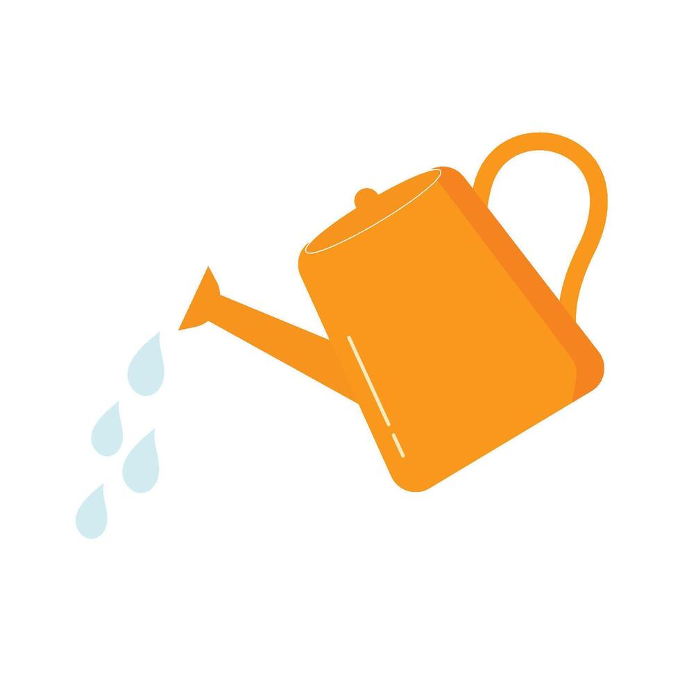 Water can icon vector