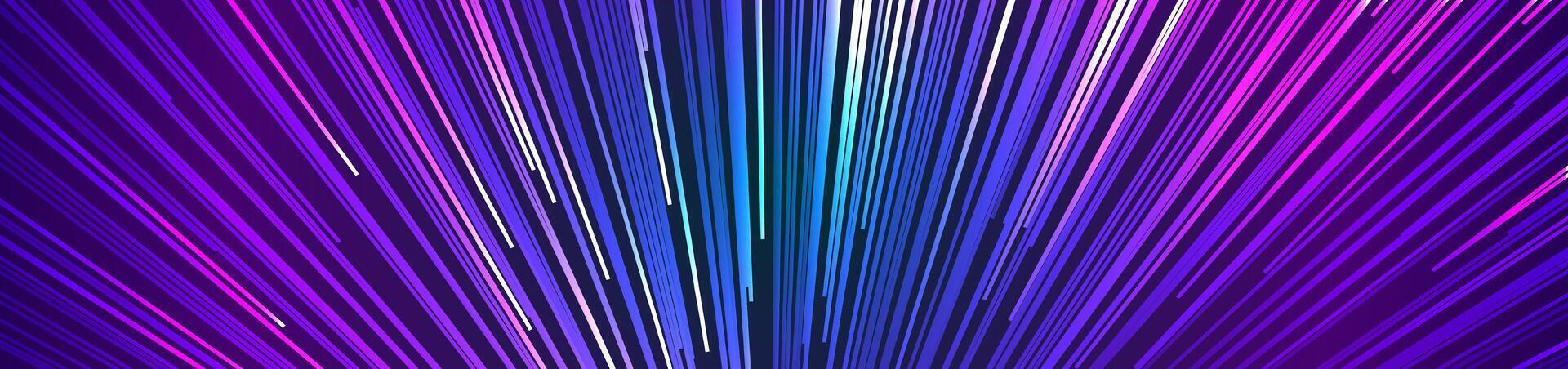 Vibrant Neon Line Background stripe effect vector
