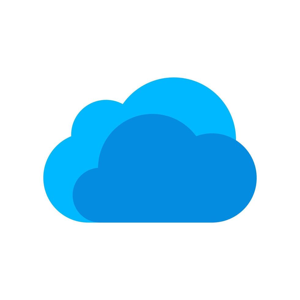 Cloud icon design template vector