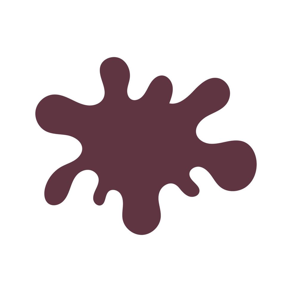 chocolate crown splash, Splashing and whirl chocolate liquid, cacao coffee splash with drops vector