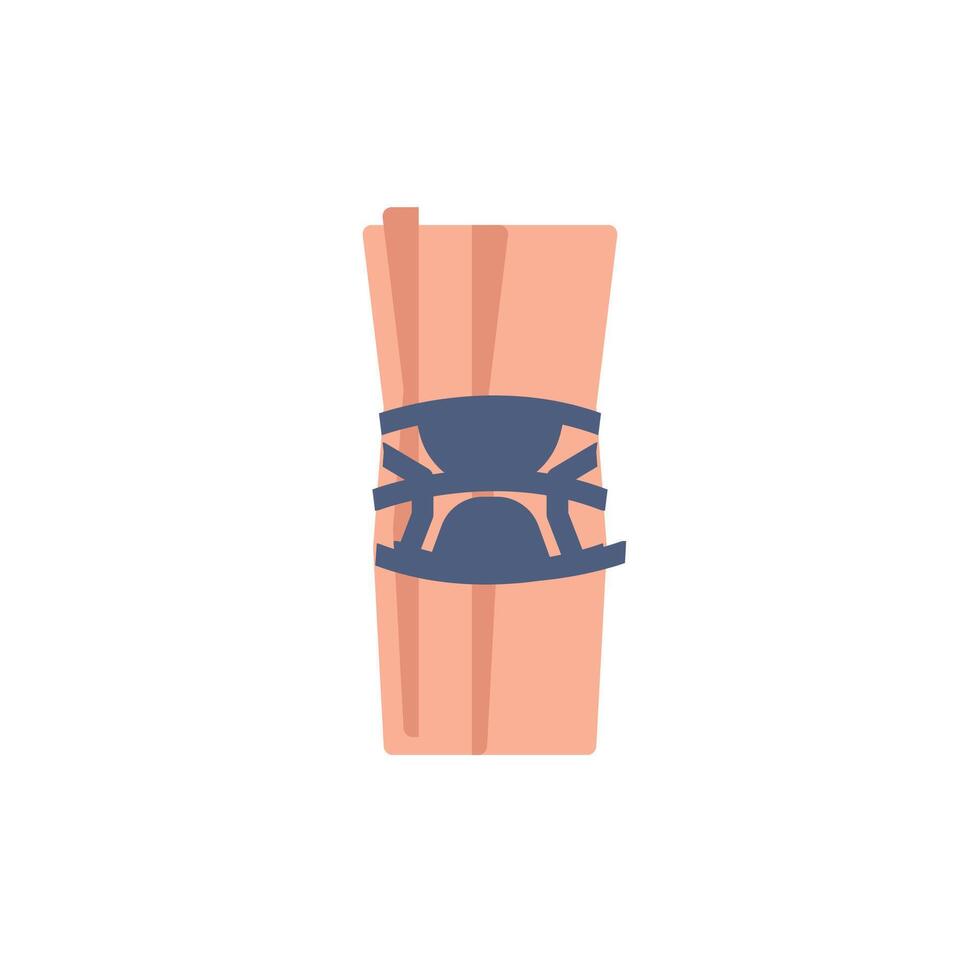 knee pad icon vector