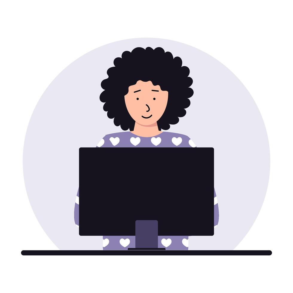 Wear Pajamas to Work Day. Office workers in good mood. April event vector