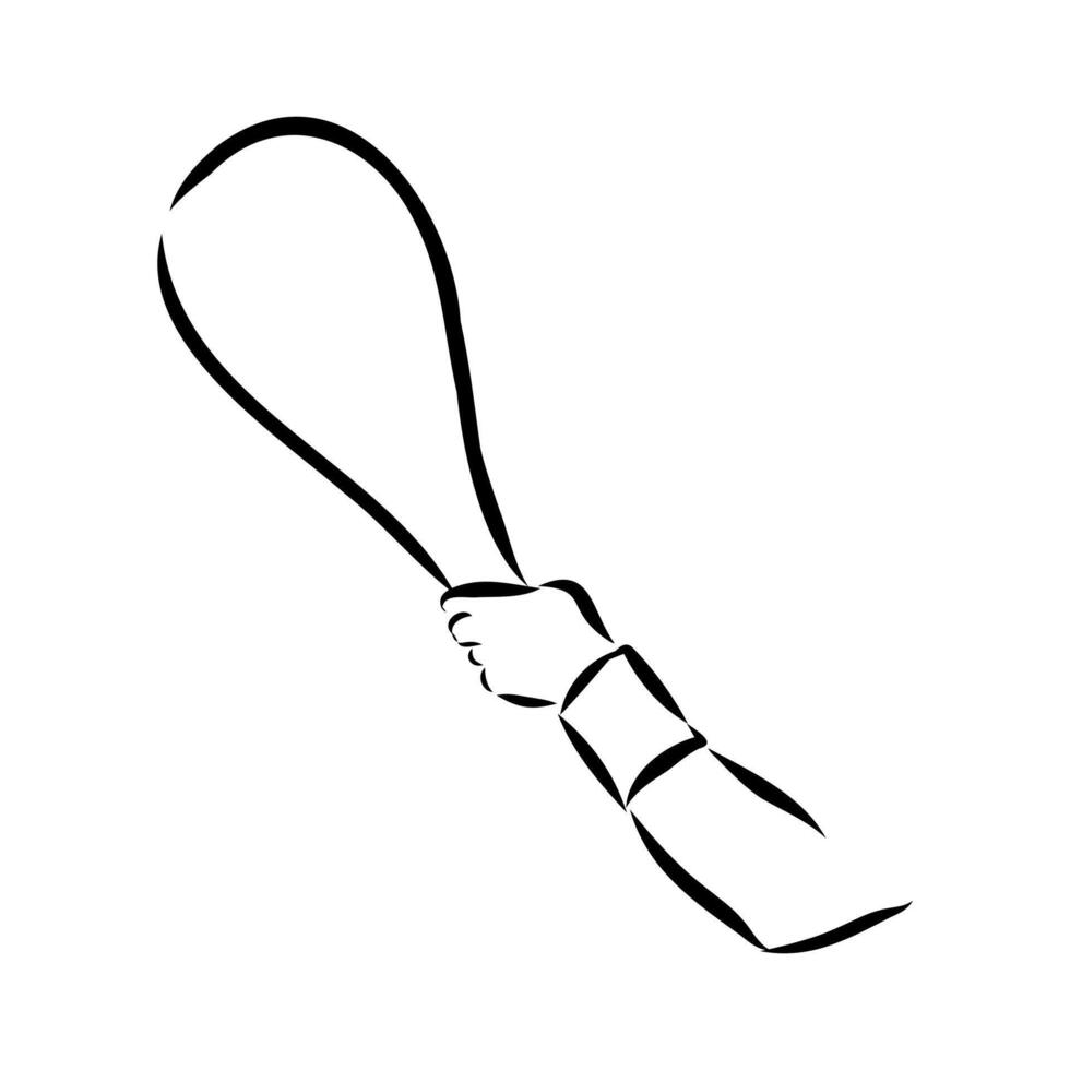 Basque pelota sketch vector