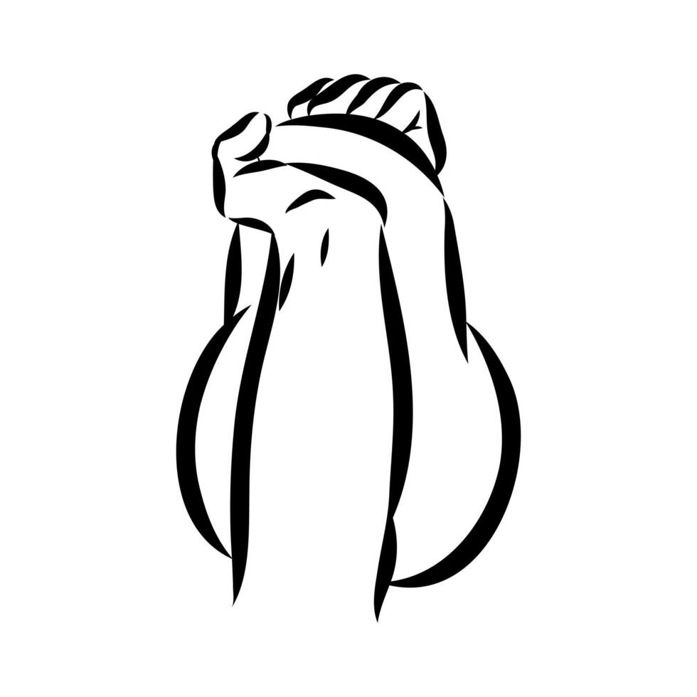 kettlebell sport sketch vector