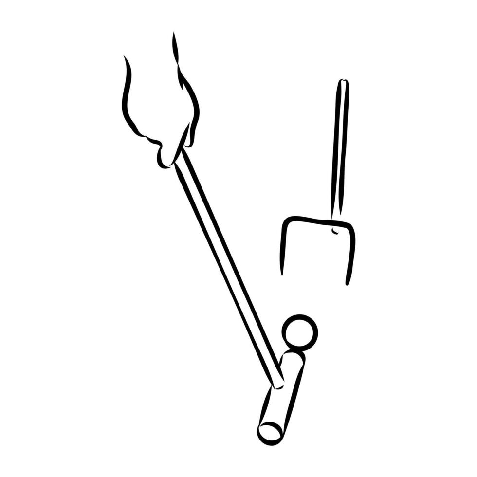 croquet game sketch vector