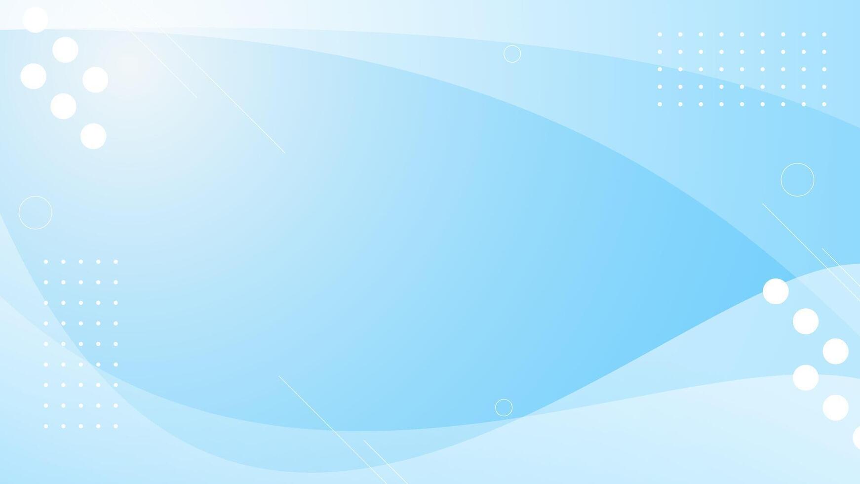 Trendy abstract blue background design vector