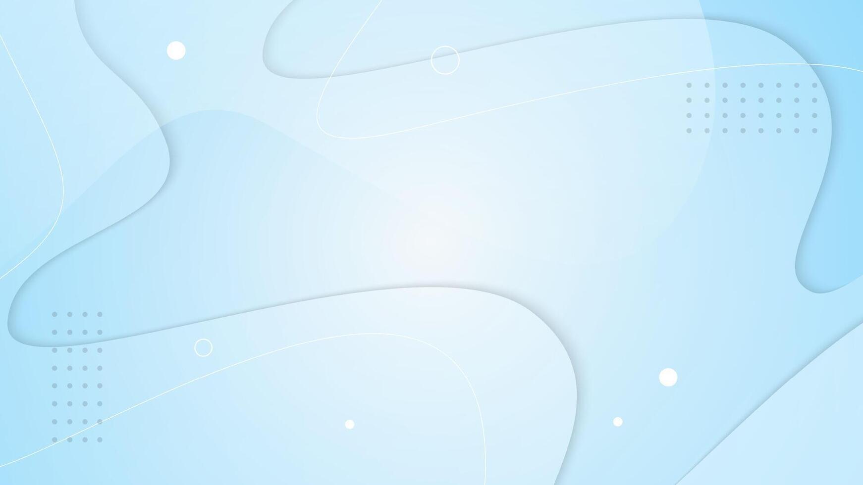 Trendy abstract blue background design vector