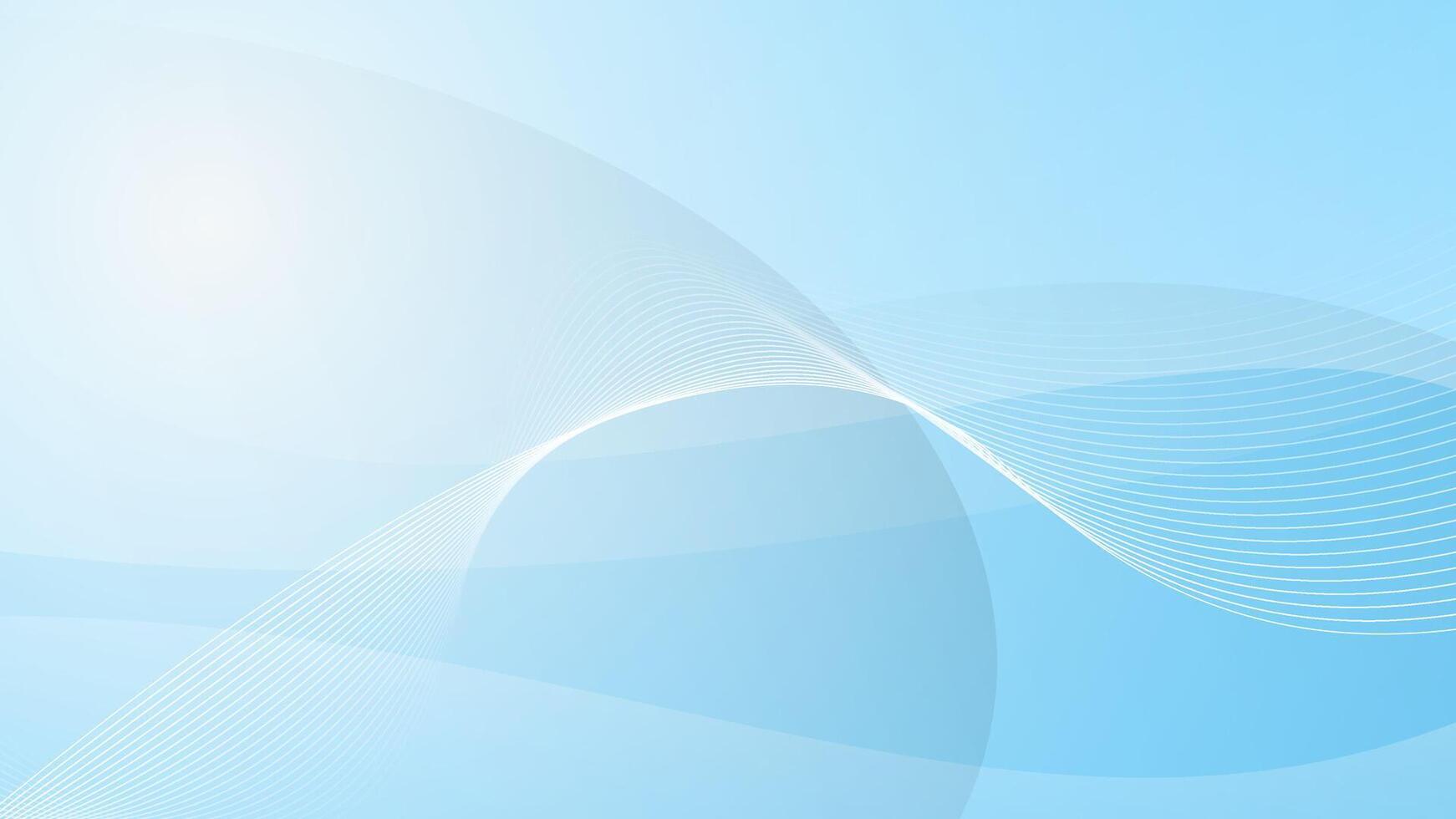 Trendy abstract blue background design vector