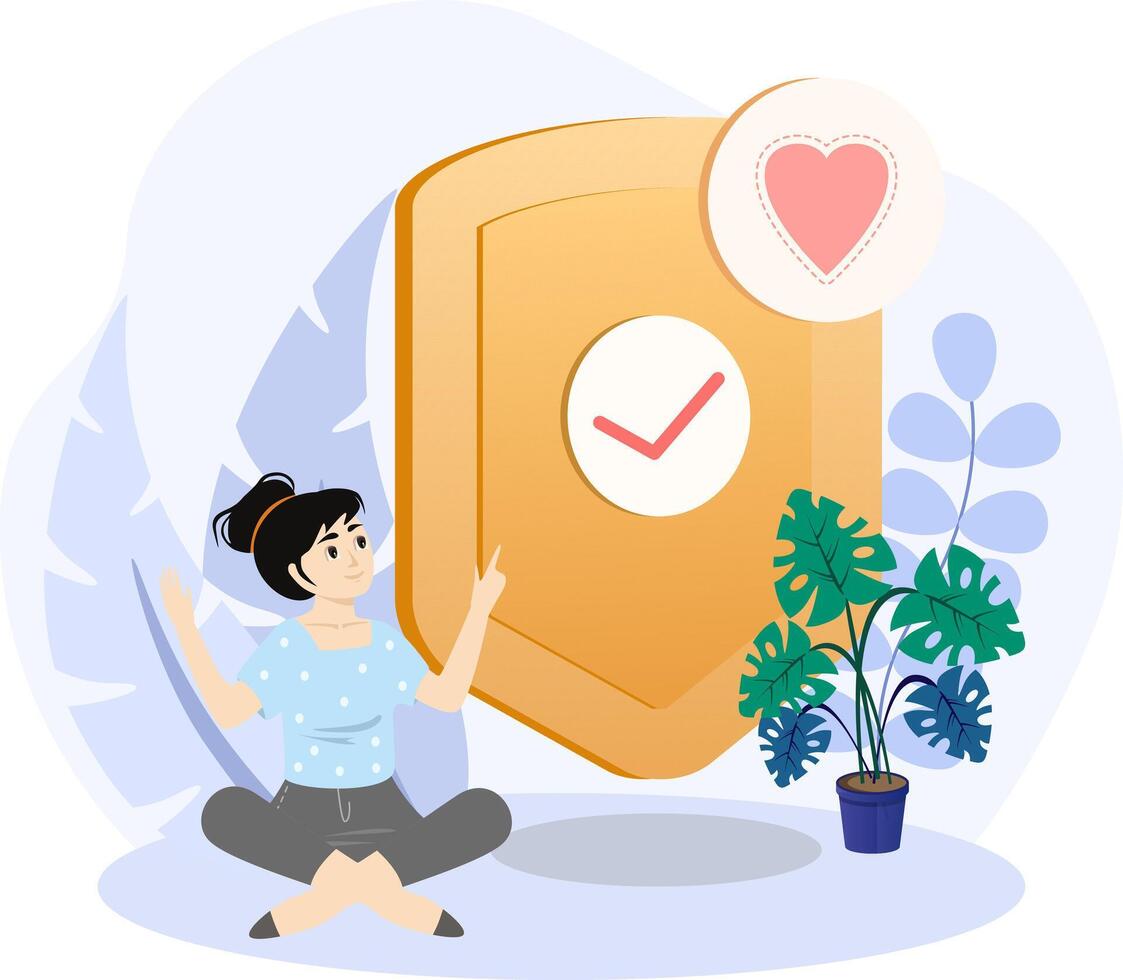 Reliability illustration. Flat core value collection. Creative Reliability for web design, templates, infographics and more vector