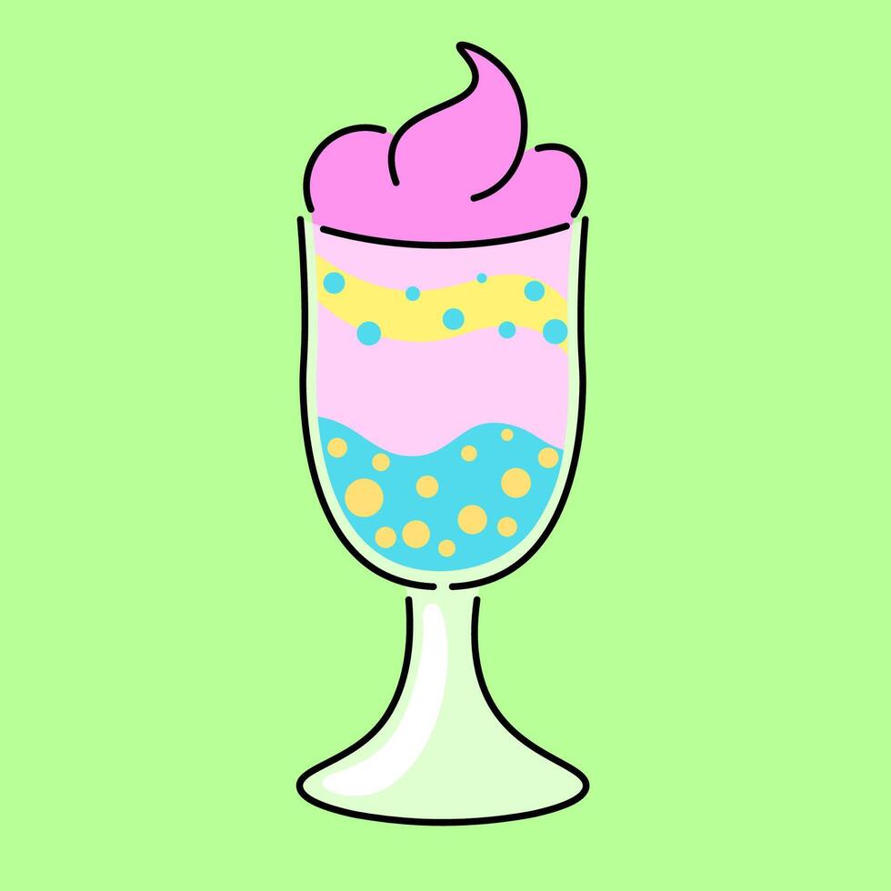 summertime doodle object vector