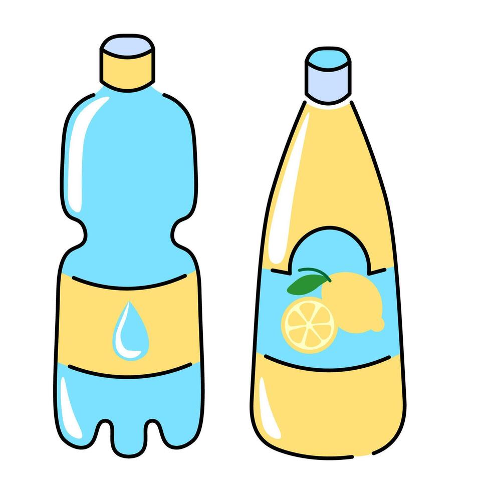 summertime doodle object vector