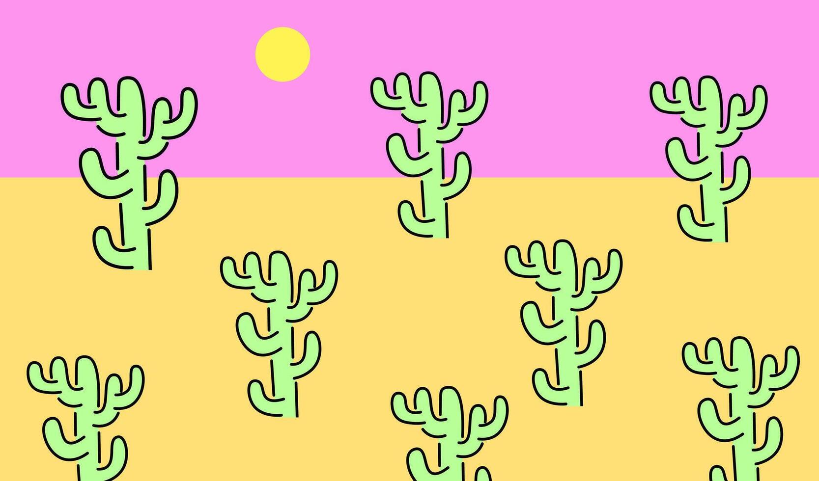 summertime doodle backdrop vector