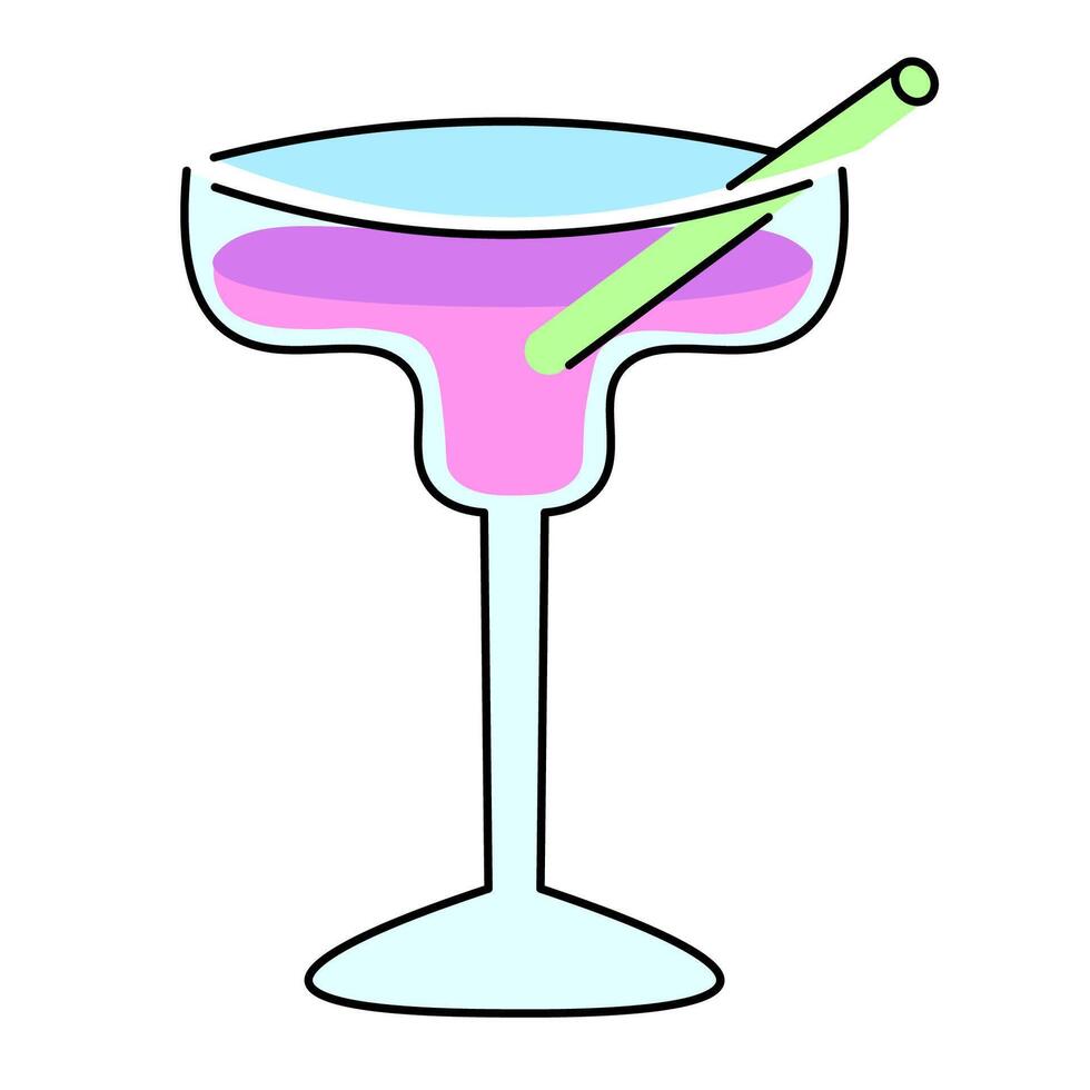 summertime doodle object vector