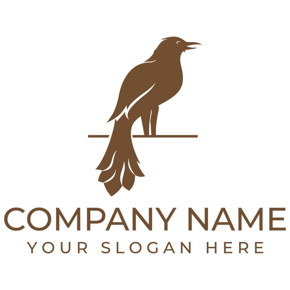 bird logo illustrations design icon logo vector