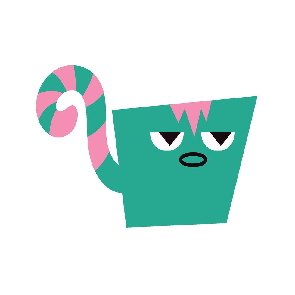 Cute Abstract Character vector