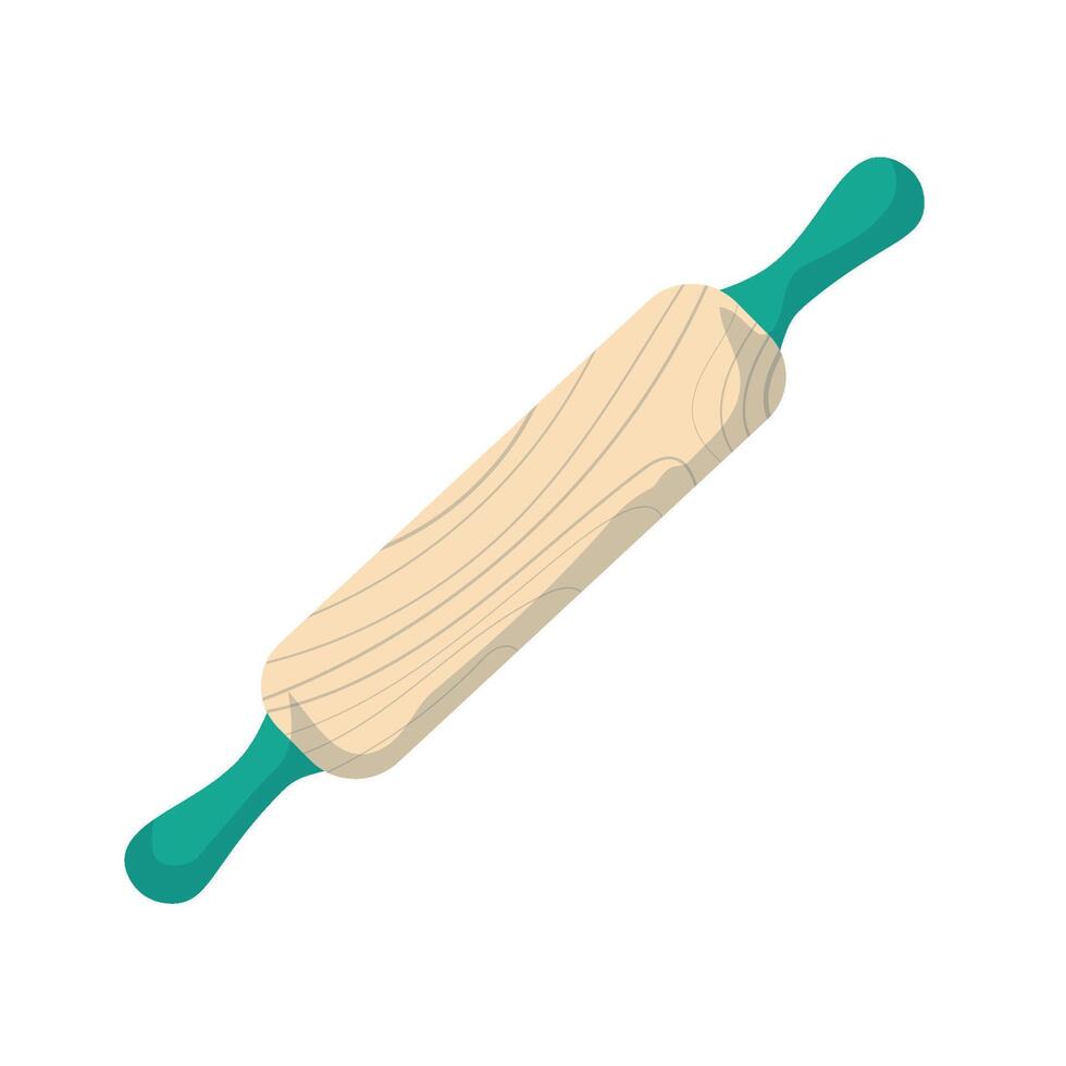Cooking Tools Set Rolling pin vector