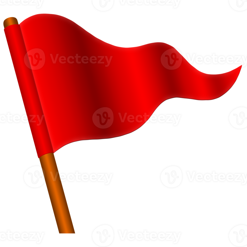 red and white flag with a flag png