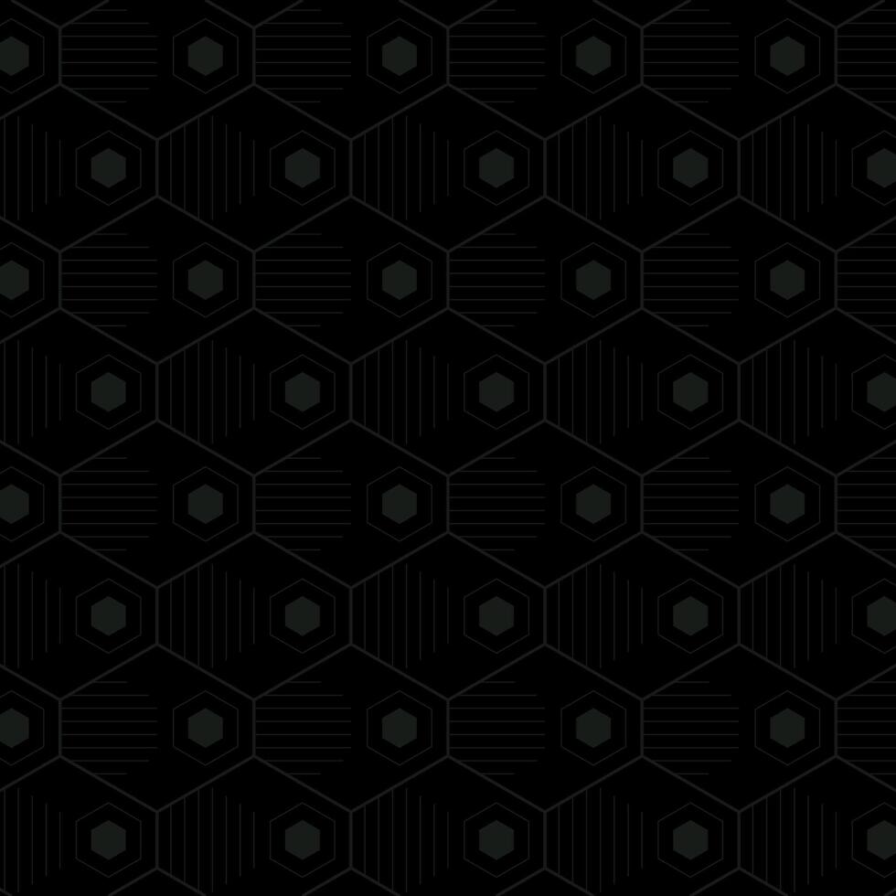background with texture pattern of geometric rhombuses and lines in black vector