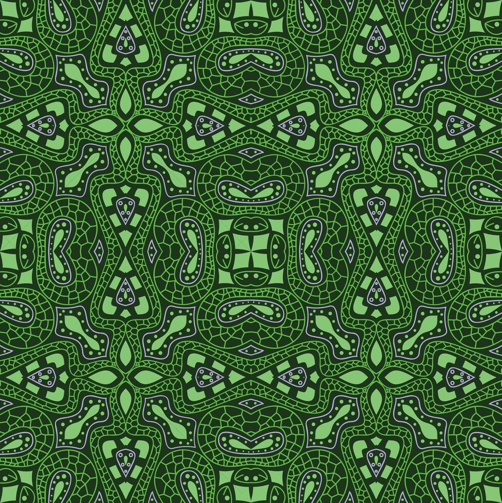 floral line abstract seamless pattern design vector