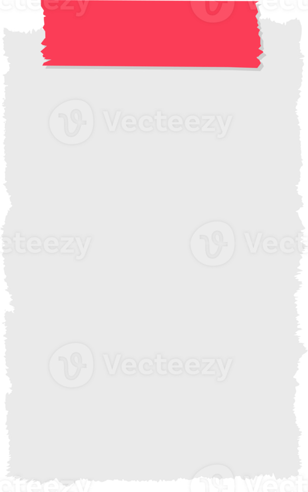 Torn sheet paper empty style background png
