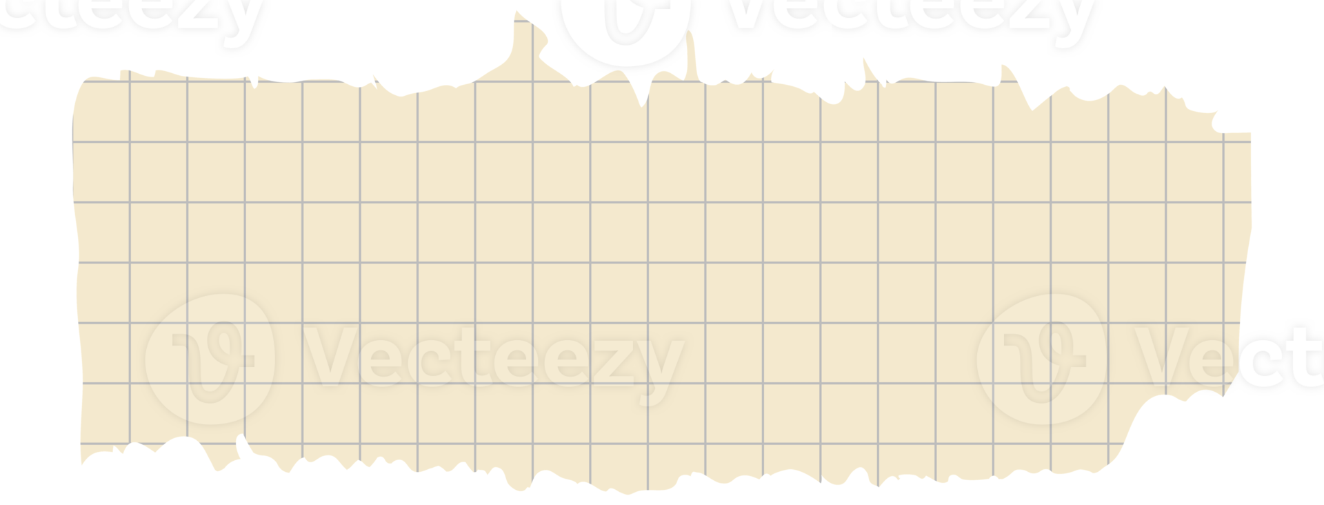 Torn paper edges checkered background png