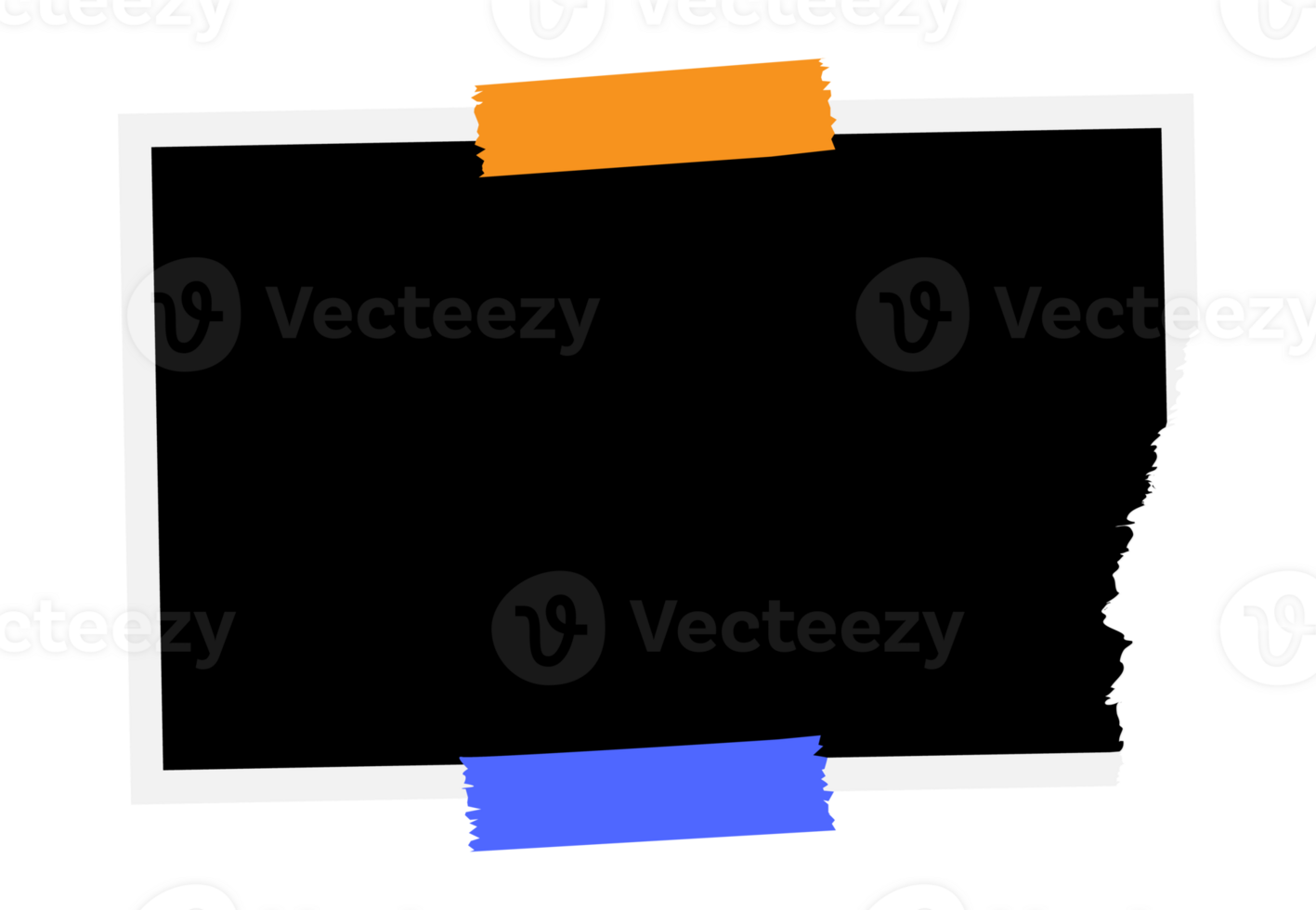 Photo frame for pictures with piece png