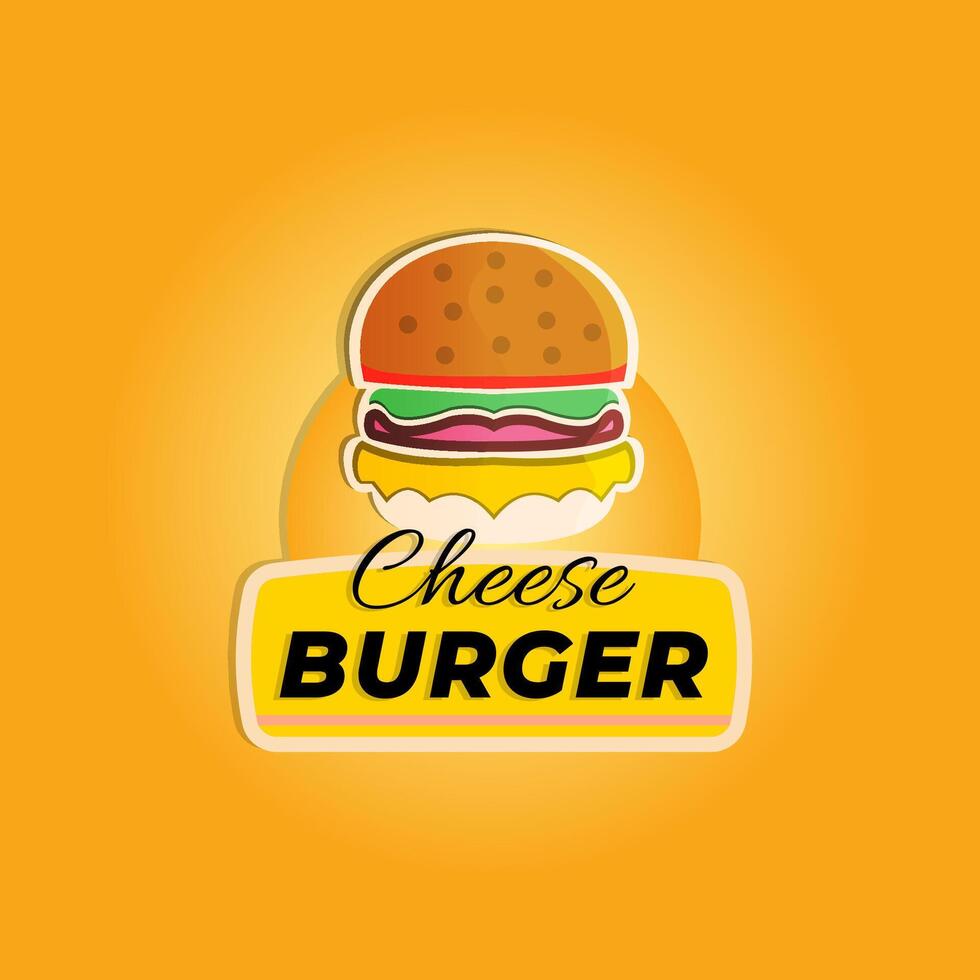 Burger background design. vector