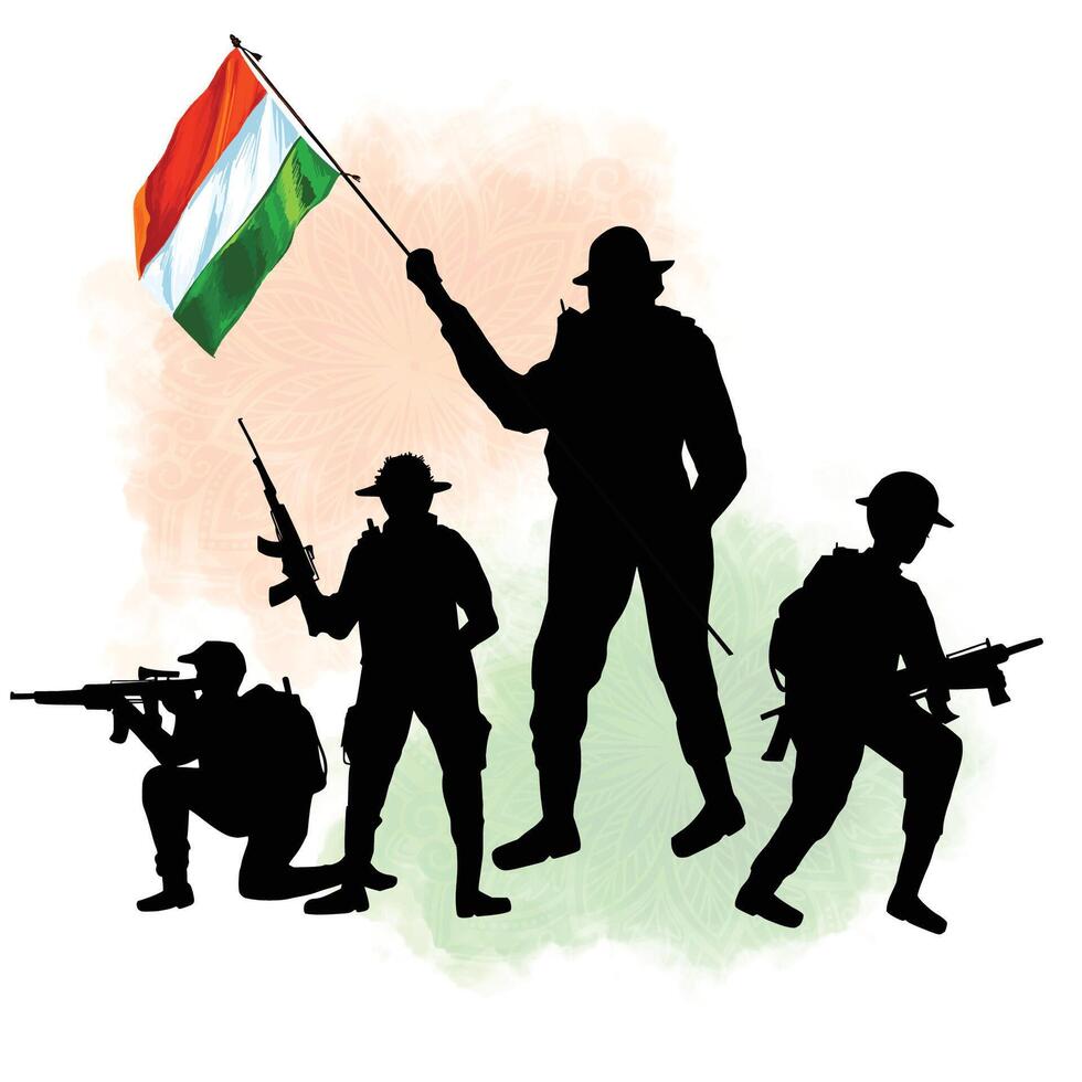 15th august independence day for india celebration background vector