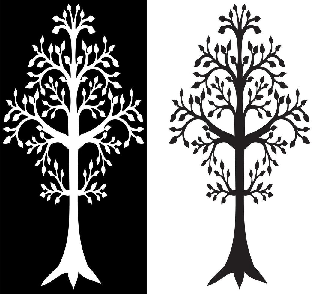 laser cutting motifs for partitions, fences and facades vector