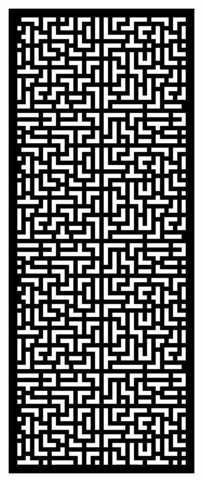 abstract square motif laser cutting vector