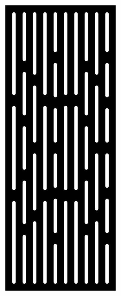 laser cutting motifs for partitions, fences and facades vector