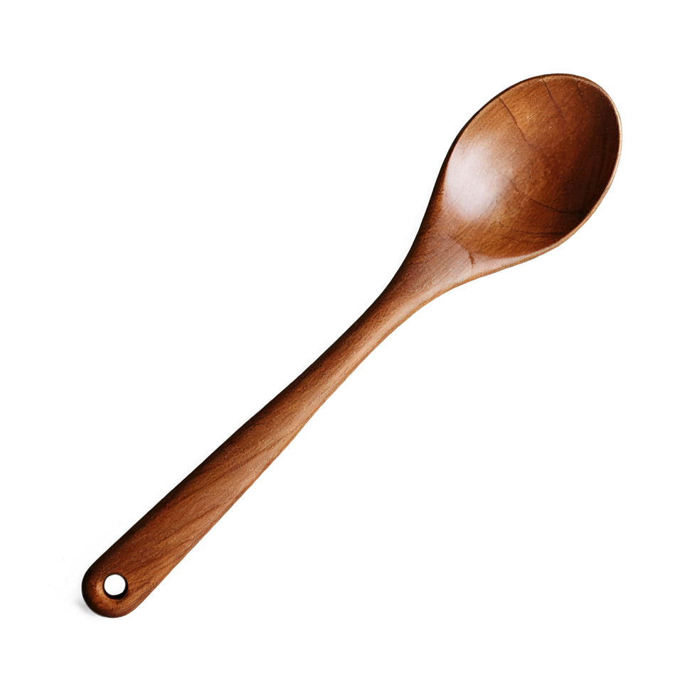 Wooden Spoon on Transparent background png