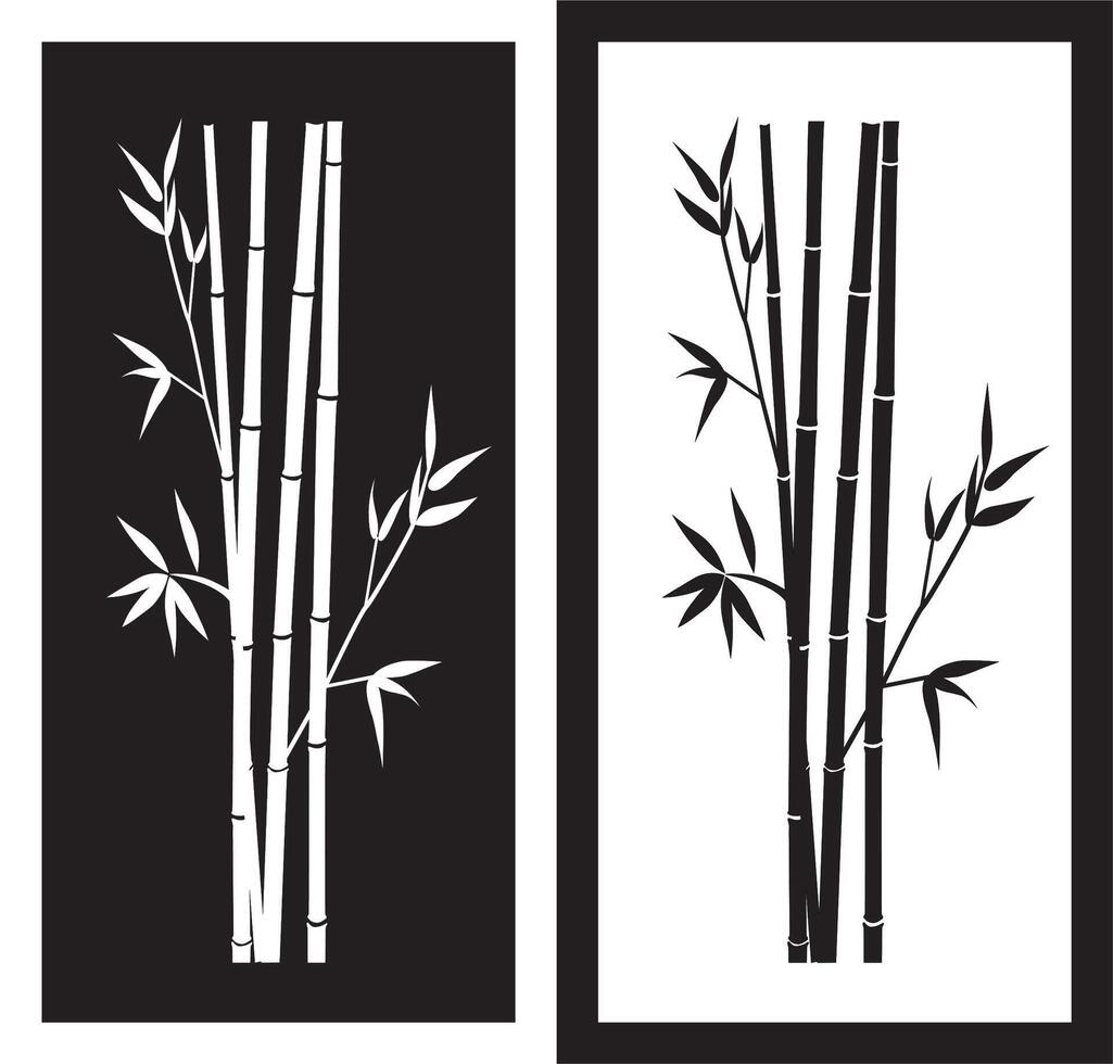 laser cutting motifs for partitions, fences and facades vector